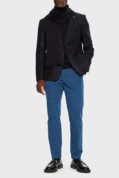 BOSS Streç Pamuklu Slim Fit Normal Bel Düz Paça Pantolon Erkek PANTOLON 50487...