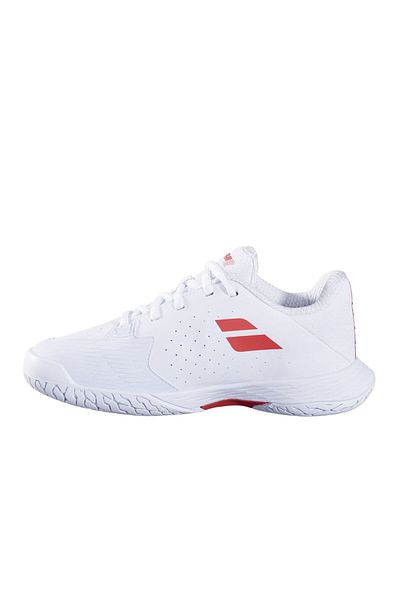BABOLAT Propulse Junior 3 Ac Girl's White Tennis Shoes for Girls Children's Tennis Shoes