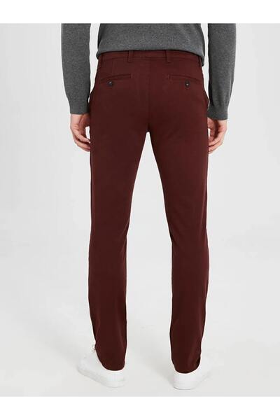 LC Waikiki LCWAIKIKI Classic Bordo Chino Pantolon