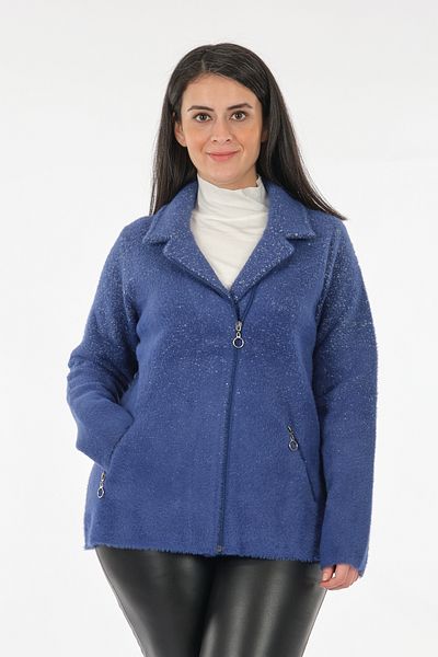 Vedi -bb Jachetă Saks pentru femei cu guler dublu 2322820