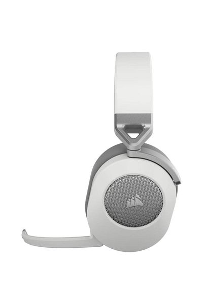 Corsair Casti Gaming Wireless Corsair HS65 V2 EU, Bluetooth, Dolby Audio 7.1, Microfon (Alb)