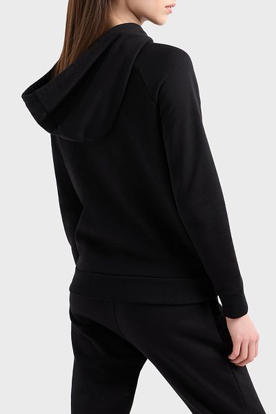 Armani Exchange Памучен суитшърт с качулка, стандартна кройка, 8NYM28 YJE5Z 52AK с лого