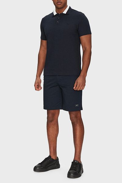 Emporio Armani Stretch Cotton Regular Fit Normal Waist Short Men's Short Em 000591   Af12336 Ub102