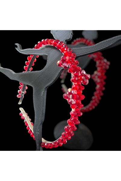 Rose Taç kırmızı kristal boncuk new season standart