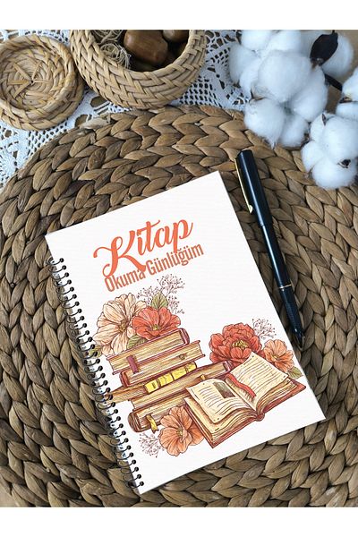 SelisCraft Book Reading Diary Mdl03 / Agenda / Notebook / Schedule Reading / Reading Planner Read, Track