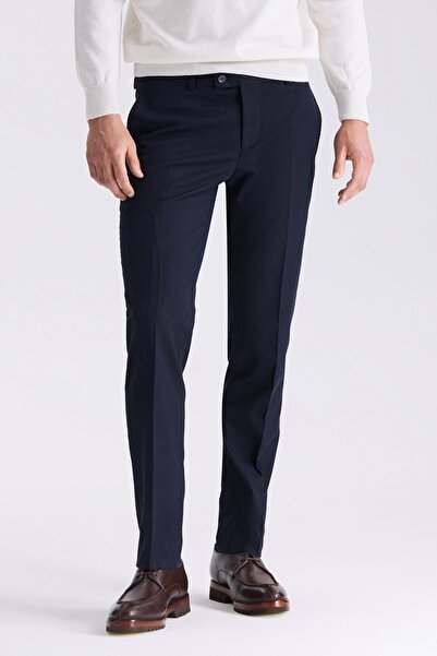 Jakamen Сині брюки Slim Fit з тканини