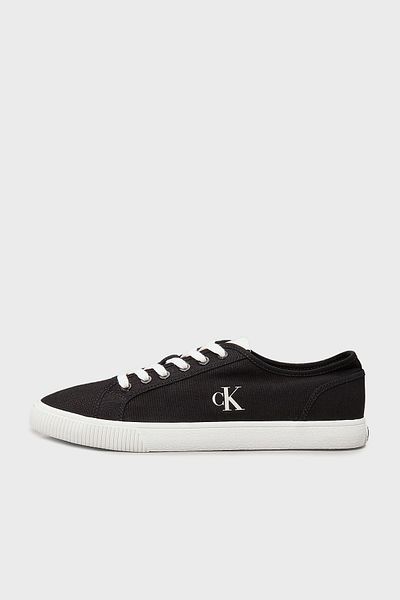 Calvin Klein Boty Calvin Klein Logo Cotton Blend Sneaker YM0YM 012090 GM Pánské BOTY YM0YM01209 0GM