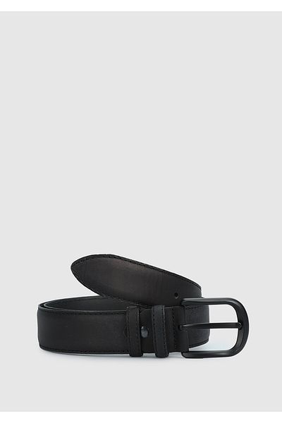 Provoq Provoq 003 Men's Black Leather Belt