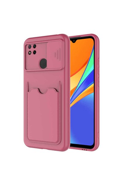 VARDAR AKSESUAR Redmi 9C Case Vrdr Kartix Cover - Dark Purple