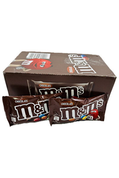 M&M's çikolata chocolate 45 gr X 24 Kutu Çikolata