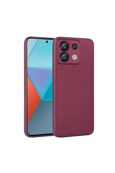 VARDAR AKSESUAR Redmi Note 13 Pro 5g Case Vrdr Premier Silicone Cover - Plum