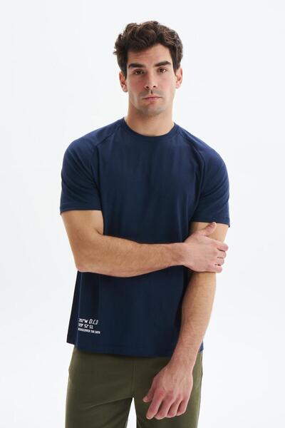 Arma Μπλουζάκι με γιακά ανδρικό φτερωτό Navy Blue Y 29344472202