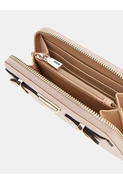 Guess ECO ALI SLG MEDIUM ZIP AROUND Kadın Kahverengi Cüzdan SWBG9511140-ALM