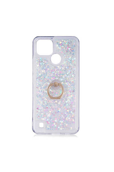 VARDAR AKSESUAR Realme C21 Case Vrdr Milce Cover - Silver