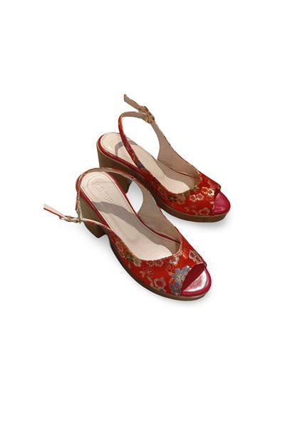 Venardi Mika Heeled Hairdresser Shoes