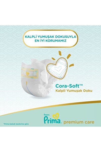 Prima Premium Care 4 Beden Ekonomik Paket 9-14 Kg (3*46) 138 Adet