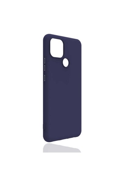 VARDAR AKSESUAR Realme C25Y Case Vrdr Piping Silicone - Navy Blue