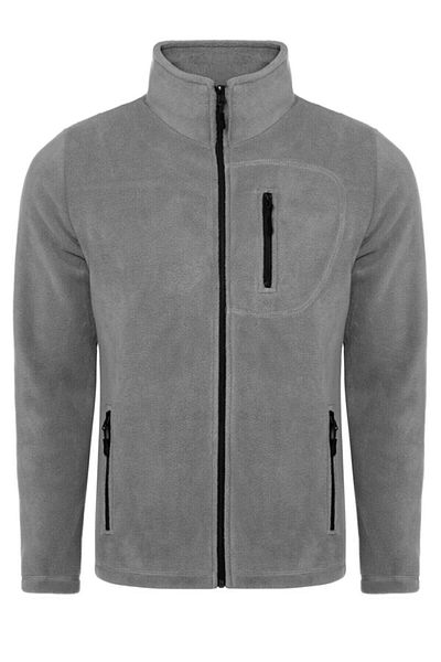 GENIUS STORE Ανδρικό μπουφάν Fleece εξωτερικού χώρου - Πλήρες φερμουάρ, 3 τσέπες, Tactical Flecee - Polar-gns