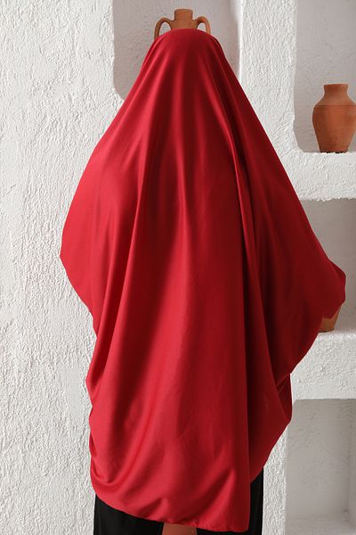 Defkay Έτοιμο πρακτικό μανίκι Hijab σουφλέ κασκόλ
