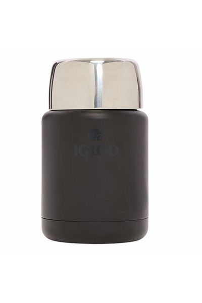 AtikCamp Steel Food Thermos - Igloo - Legend - 500 ml - Black - 205684