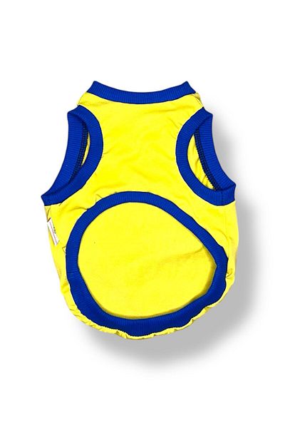 PetiliDünya Red White Woof Dog Singlet Cat Singlet Summer