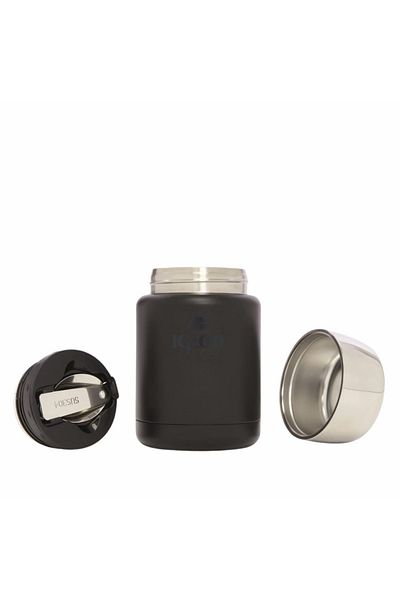 AtikCamp Steel Food Thermos - Igloo - Legend - 500 ml - Black - 205684