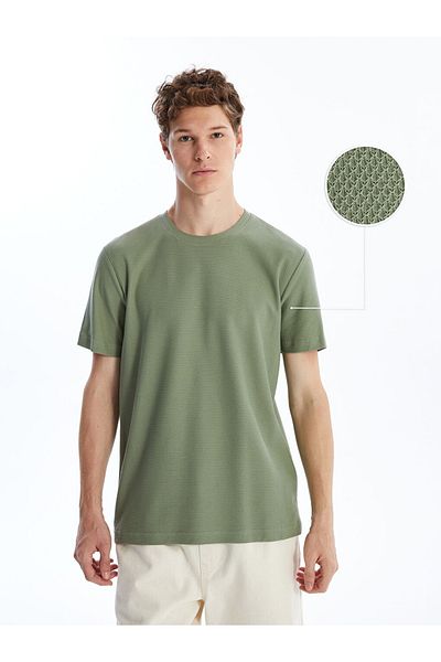 LC Waikiki Ανδρικό T-Shirt XSIDE Crew Neck χτενισμένο βαμβακερό