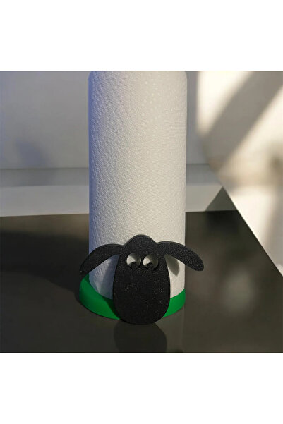 genomera Koyun Figürlü Kağıt Havlu Tutucu