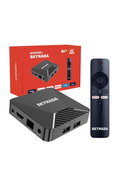 Skynada Android Tv Box, Free Channels Subscription, 4k, Set Top Box, Ott Box, Android 11, Smart Box