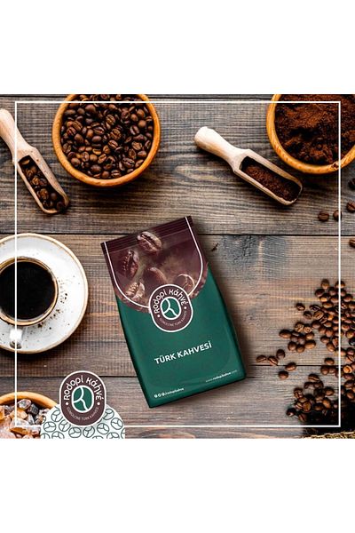 RODOPİ KAHVE Rodopi Stone Mill Turkish Coffee 12 Pack