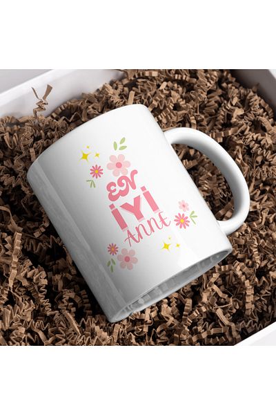 rk tasarım Specially Designed Mother's Day Mug Cup the Most Meaningful Gift for Mom!