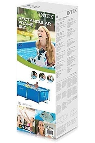 Intex Rectangular Frame Pool 220 x 150 x 60 cm - (28270)
