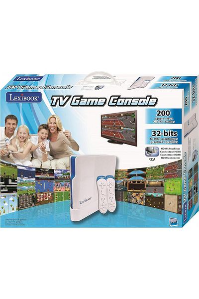 LEXIBOOK Toy robots LEXIBOOK CONSOLE, PLUG N' PLAY, 208 GAMES