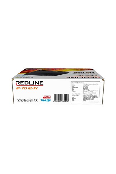 Redline Ip-70 Max Android 10 Tv Box 2gb/16gb