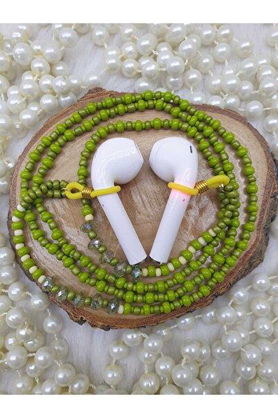HAPPY HANDMADE سلسلة-أيربودز-حزام-الجيل الجديد-سلسلة سماعات-هدية-قلوب