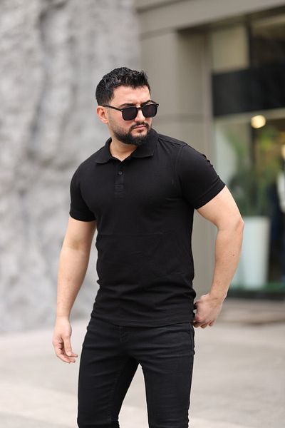 Dr Dnm Remix Ανδρικό μπλουζάκι από Lycra με γιακά Polo
