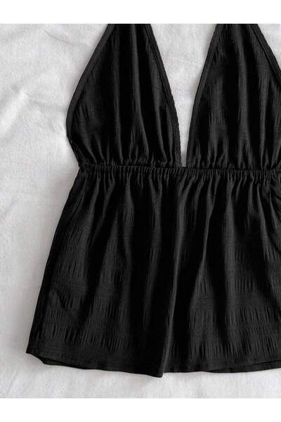 WAY OF LOVE Neck Tie Crop