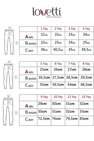 LOVETTI Yellow Smiley Face Girl Patterned Lovetti Smile Printed Leggings
