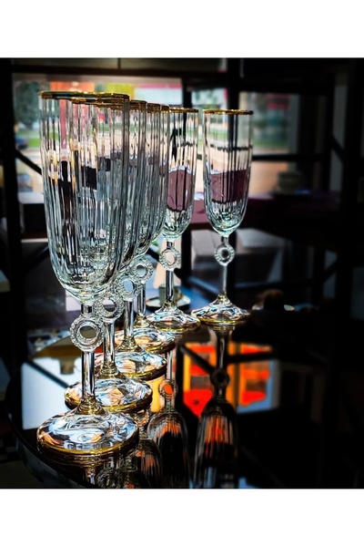 adana avm Özel Tasarım Amore Gerçek Altın Kahve Yanı Su Bardağı Kadeh