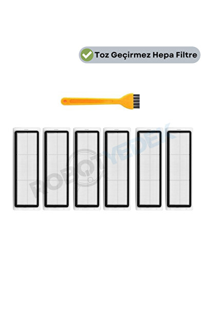 robotyedek Xiaomi X10 Compatible 7 Pieces Replacement Hepa Filter