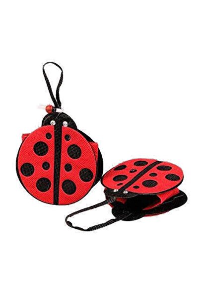 Hayaller Dükkanı Keçe Çanta Uğur Böcekli Kırmızı P10-