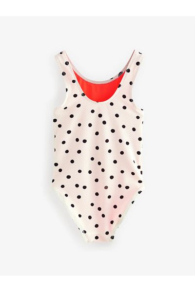 Next Baby One Piece Ecru Rainbow Patterned Strappy Swimsuit Alye78787