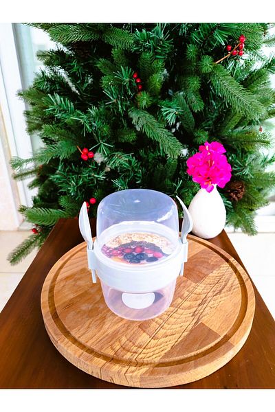 Madame Coco Belfort Snack Container - Gray