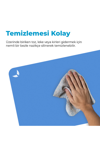 GoLite Classic - 27x23 Mavi Gaming Ve Ofis Oyuncu Mouse Pad Kaymaz Taban Fare Altlığı Mousepad Medium