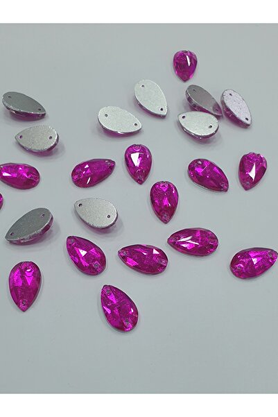 CRYSTALSHOP Кришталевий камінь - 10*18 мм Крапля Фуша (50 AD)