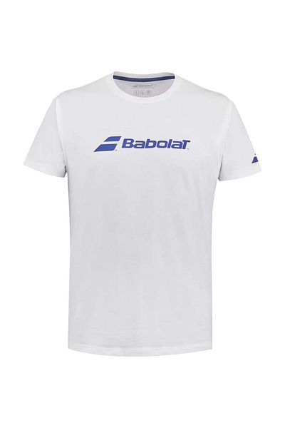 BABOLAT Exercise Men's White T-Shirt Men's T-Shirt 4Mp2441