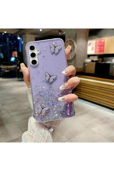 Rivor حافظة متوافقة مع هاتف سامسونج جالاكسي S24 FE مع غطاء منقوش على شكل فراش...