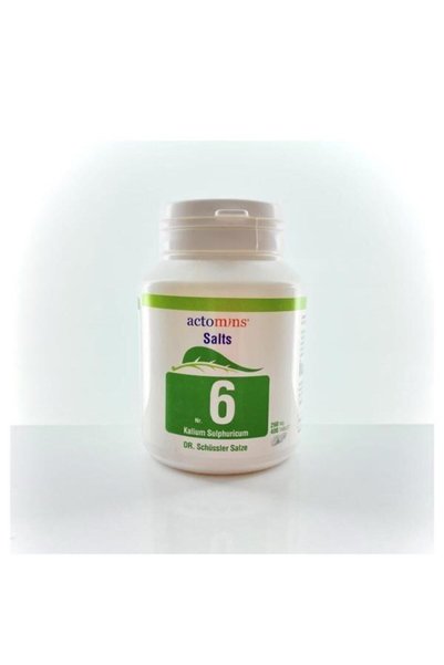 Schüssler Dr. Salts Nr.6 Kalium Sulfuricum 400 Tablets