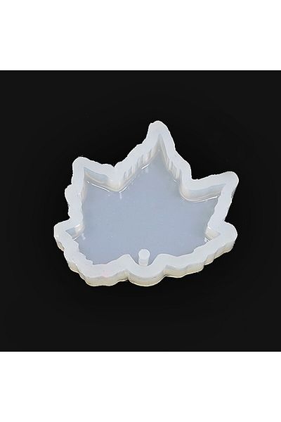 Hobizubi Resin Epoxy Mold Pendant Keychain Plane Leaf - 416 - A19