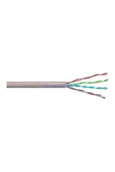 HCS كابل شبكة data-z289 H06-00402-DP0 FV0000 4x2x23 CAT6 LSOH رمادي 500 متر U...